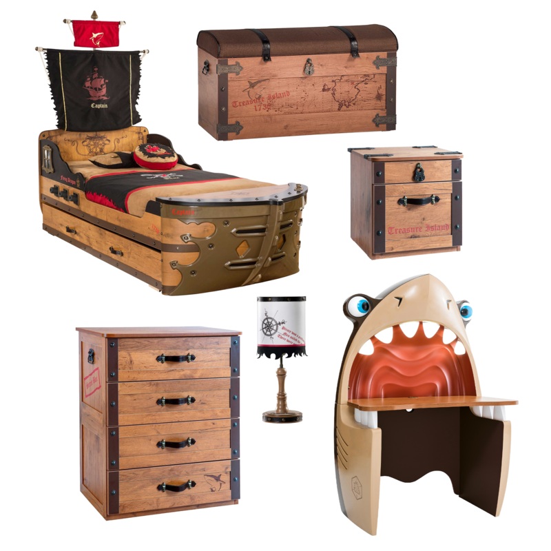 In-Stock Closeout Bundle – Cilek Pirate Room Set