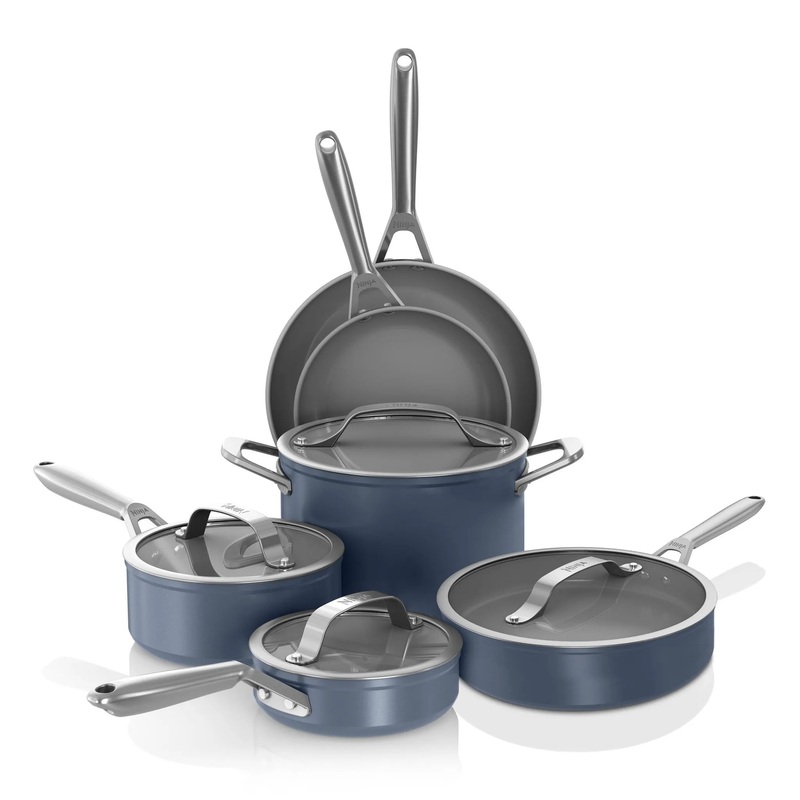 Ninja 10pc NeverStick Ceramic Pro Cookware Set