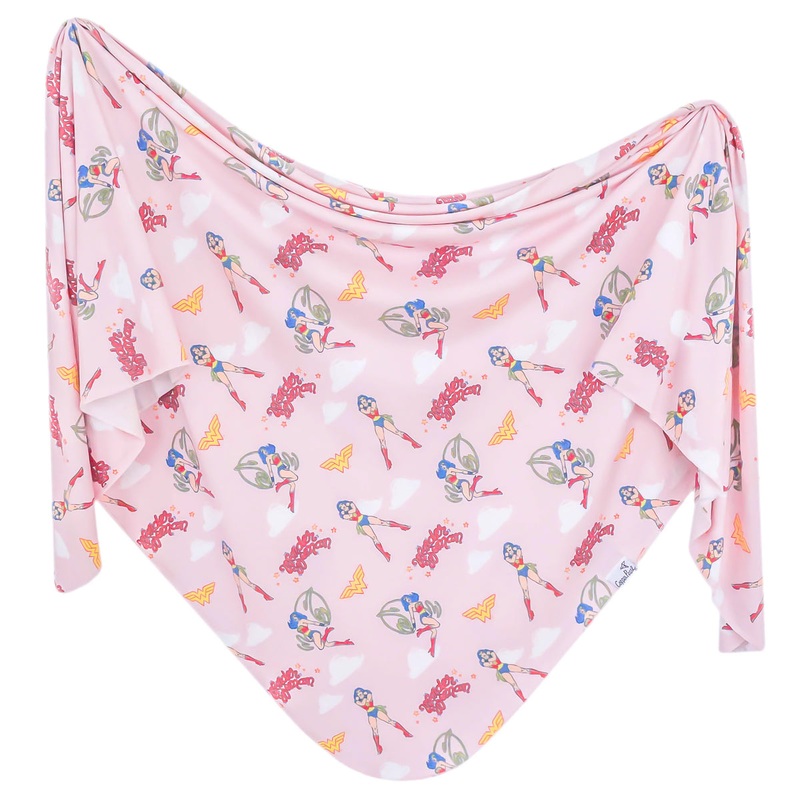 Copper Pearl Knit Swaddle Blanket – Wonder Woman