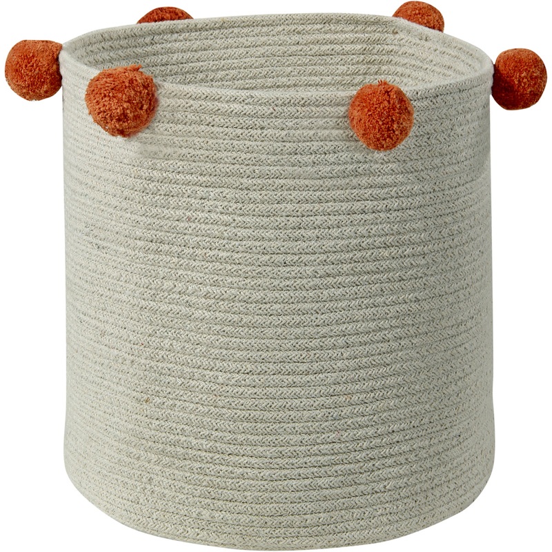 Lorena Canals Bubbly Basket – Natural/Terracota