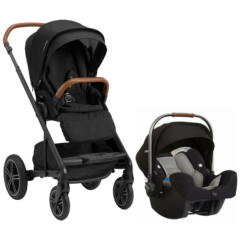 Nuna MIXX Next + PIPA Travel System Bundle – Caviar/Caviar