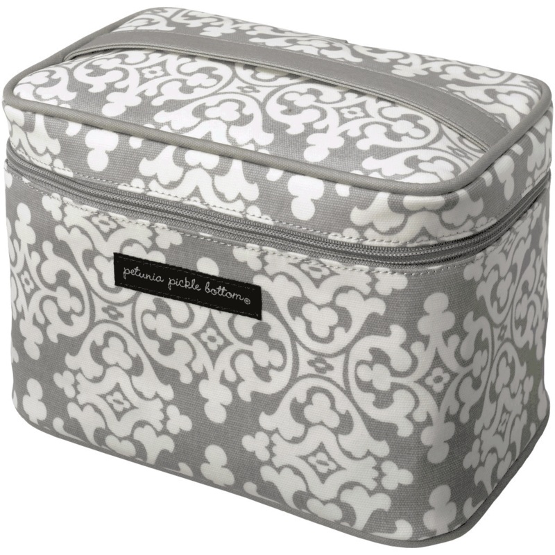 Petunia Pickle Bottom Travel Train Case in Breakfast in Berkshire