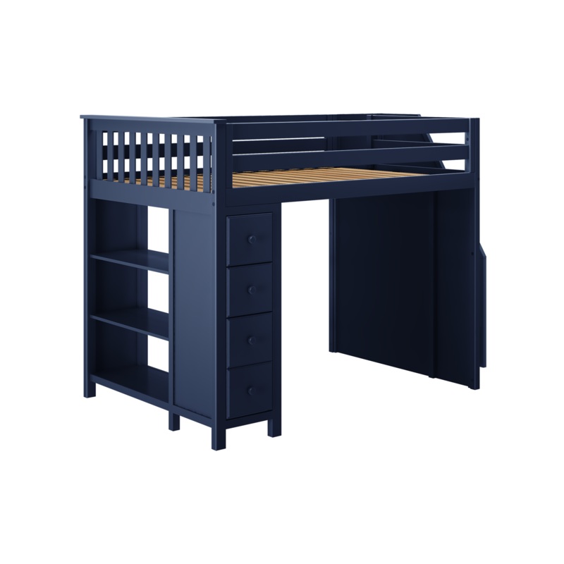 Cheltenham – Full High Loft w/ Staircase & Dresser-Bookcase