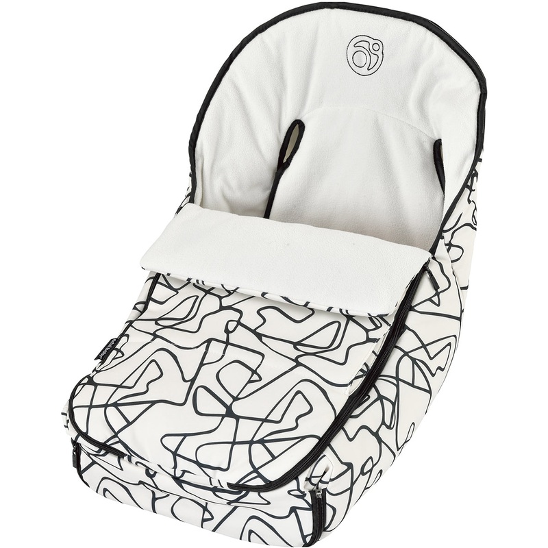 Orbit Baby G5 Stroller Footmuff – Squiggle