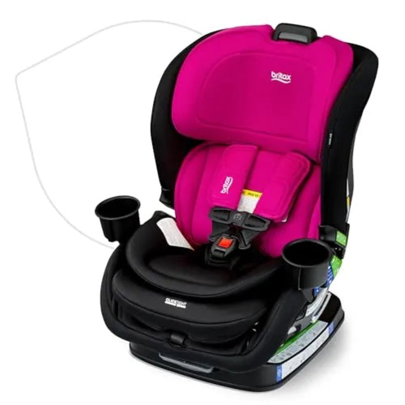 Poplar Convertible Car Seat – Magenta Onyx (See Description)
