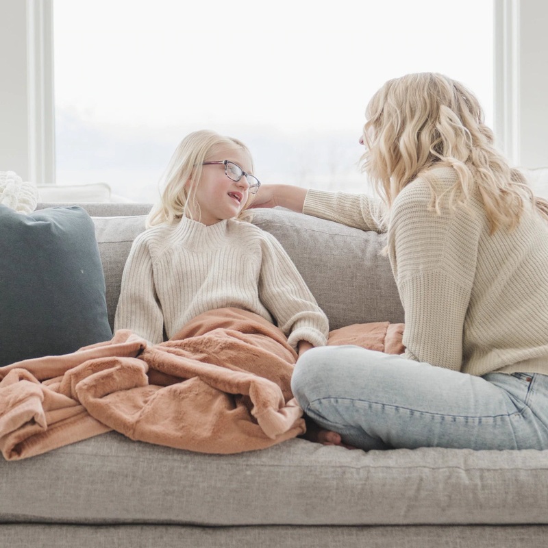 Rosy Lush Blanket – Receiving