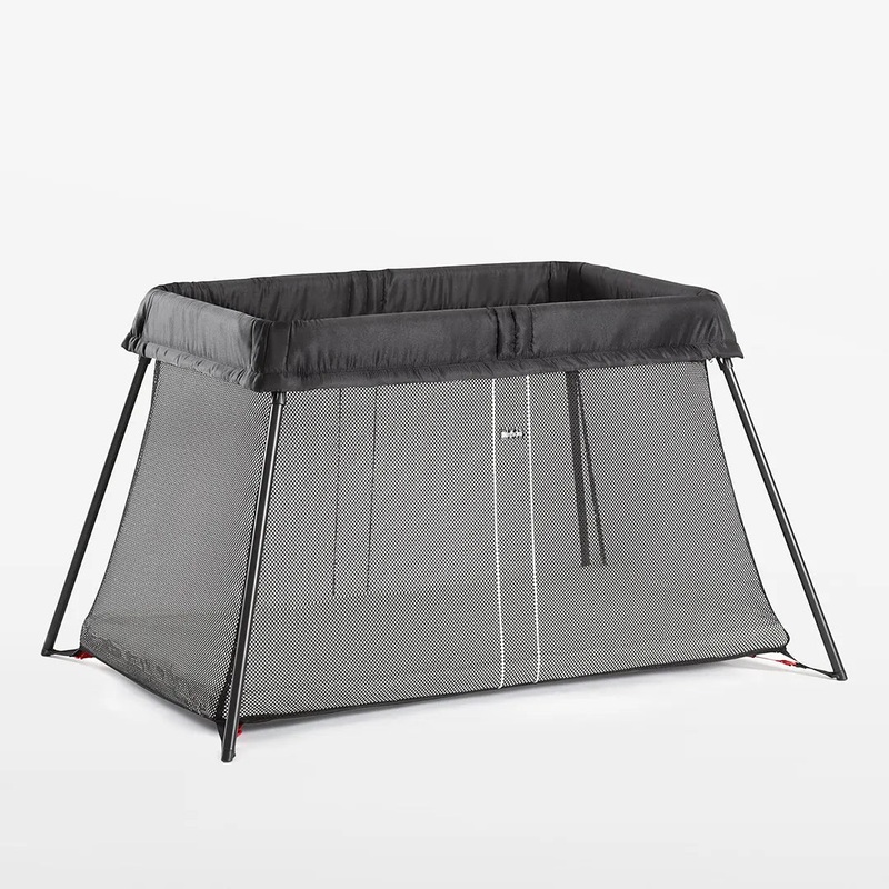 Travel Crib Light – Black Mesh (See description)