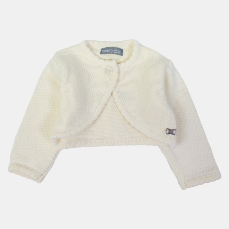 Baby Girls Wool Cropped Jacket