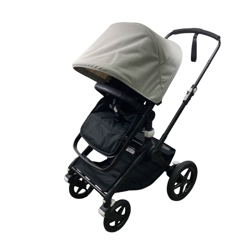 Bugaboo Fox 3 Stroller, 2022, Black, Misty White
