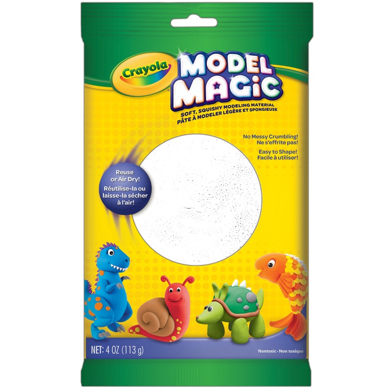 Crayola Model Magic Modeling Compound (White 4oz)