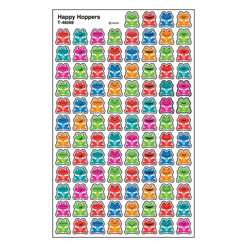 Happy Hoppers super Shapes Stickers