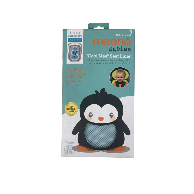 Meeno Babies Cool Mee Car Seat Liner, Baby Blue