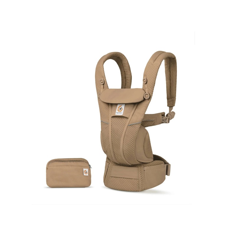 Omni Breeze Mesh Baby Carrier for Newborn to Toddler – Camel Brown