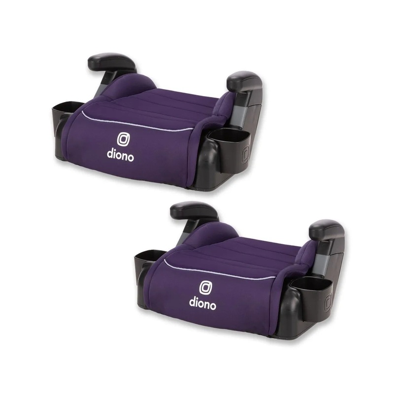 Toddler Connect3 R – Pack of 2 Backless Booster Car Seats – Purple Wildberry