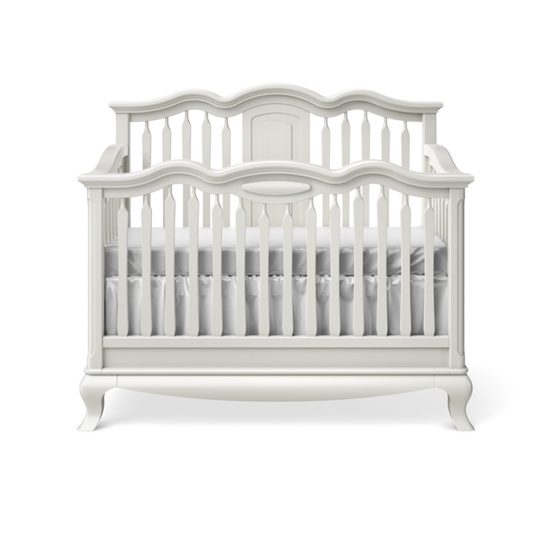 Cleopatra Convertible Crib with Open Panel