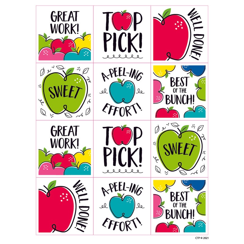 Doodle Apple Stickers (Core Decor)