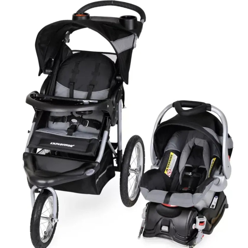 Expedition Jogger Travel System – Millennium White