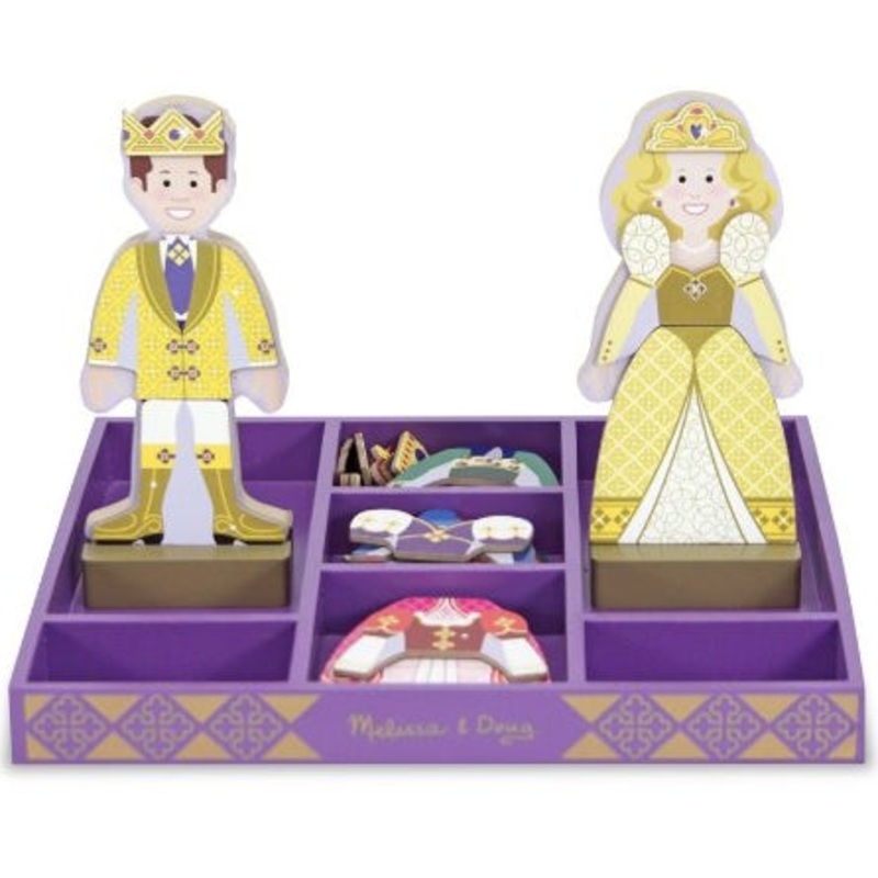 Melissa & Doug Magnetic Dress-Up – Prince & Princess