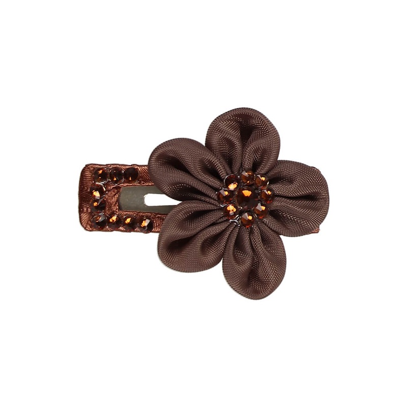 Swarovski Flower Hair Clip Large
