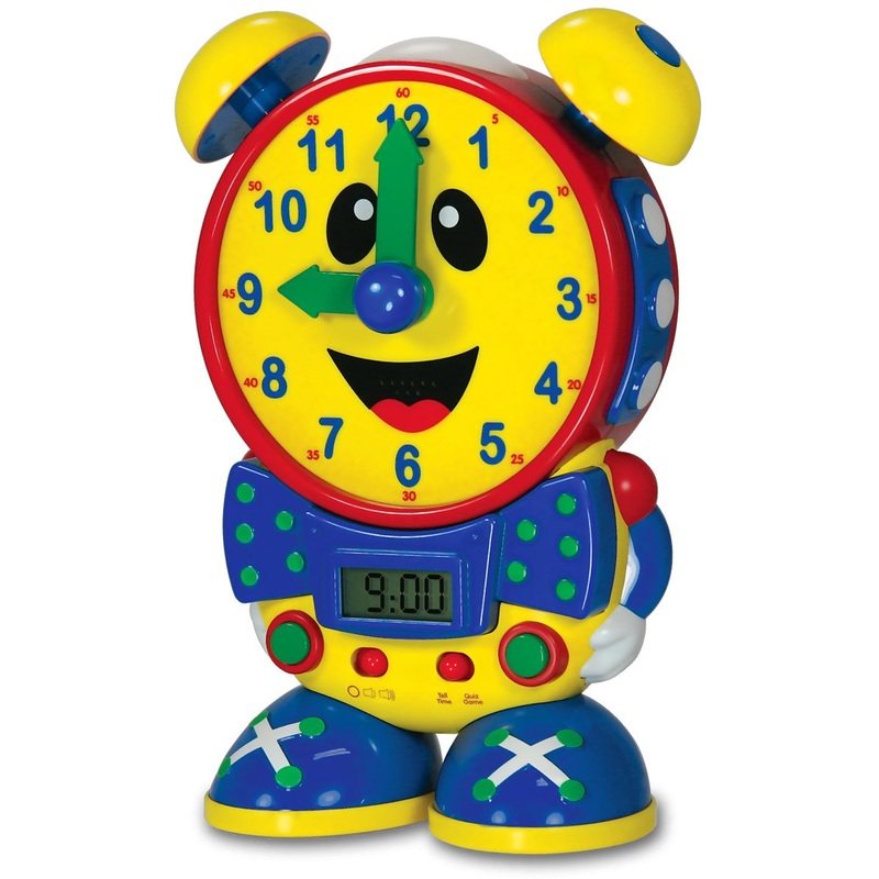 The Learning Journey Telly The Teaching Time Clock – Yellow