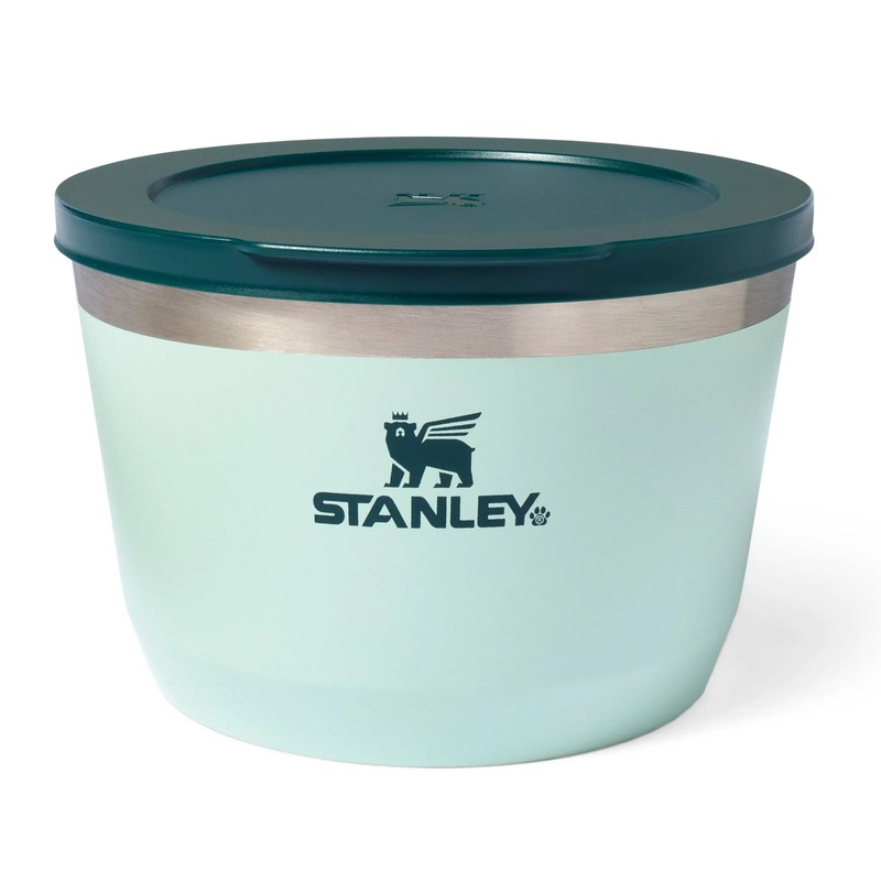 32oz Stainless Steel Multi-Use Dog & Cat Bowl Ocean Spray Green