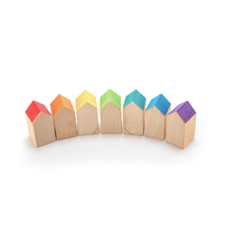 7 Little Houses – Rainbow