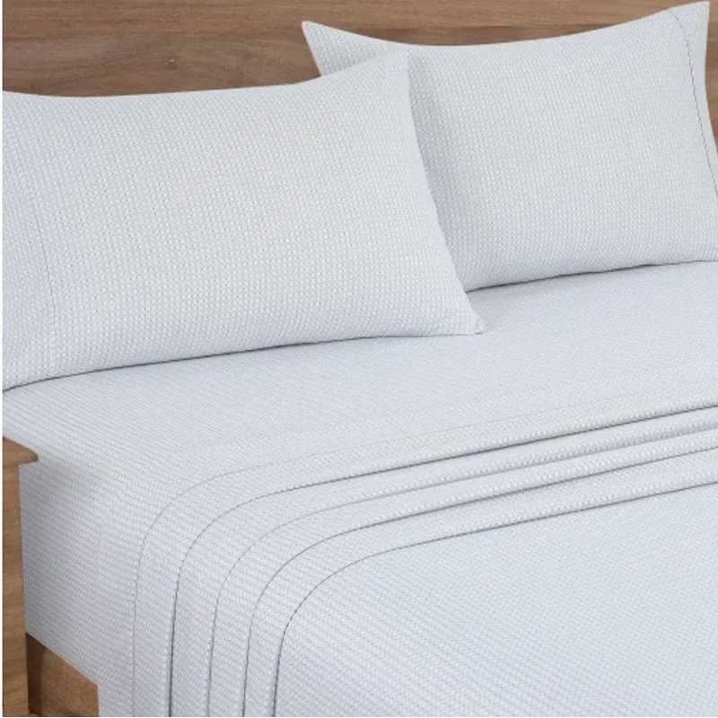 Ernesto King Microfiber Sheet Set – 4-Piece Collection in Grey