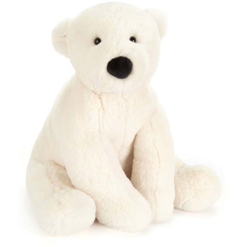 Jellycat Perry Polar Bear Medium, 10″