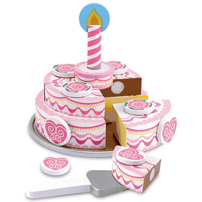 Melissa & Doug Triple Layer Party Cake