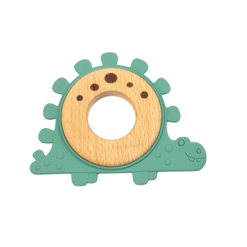 Silicone Ring Teether – Dino