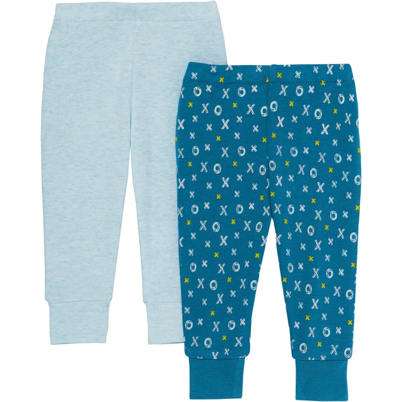 Skip Hop ABC-123 Baby Pants Set – Blue (6 Months)
