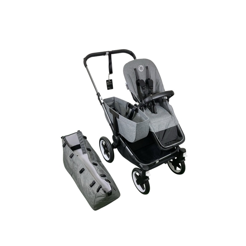 Bugaboo Donkey 5 Mono Stroller, Grey Melange, Graphite, 2024