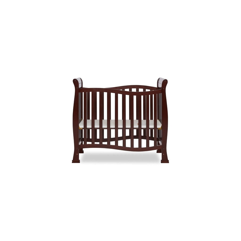 Piper 4-in-1 Convertible Mini Crib – Espresso