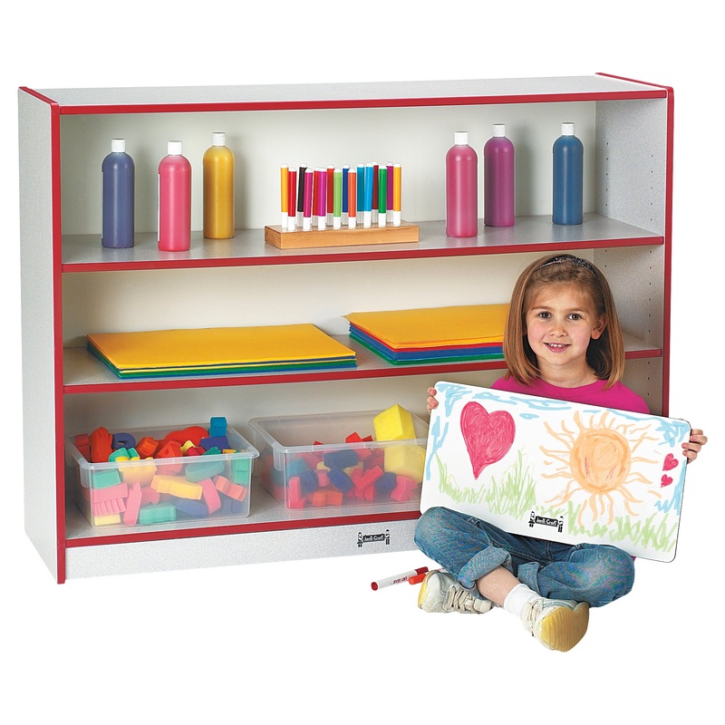 Rainbow Accents Super-Sized Adjustable Bookcase – Teal