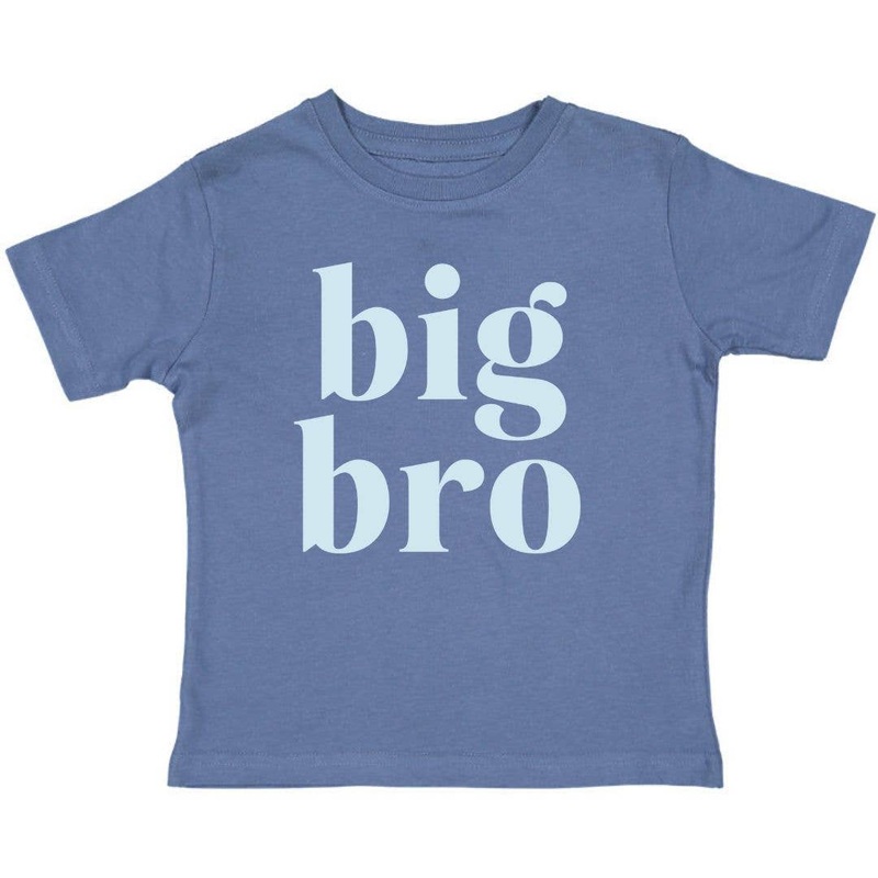 Sweet Wink Big Bro Short Sleeve Shirt – Pregnancy Announcement – Family