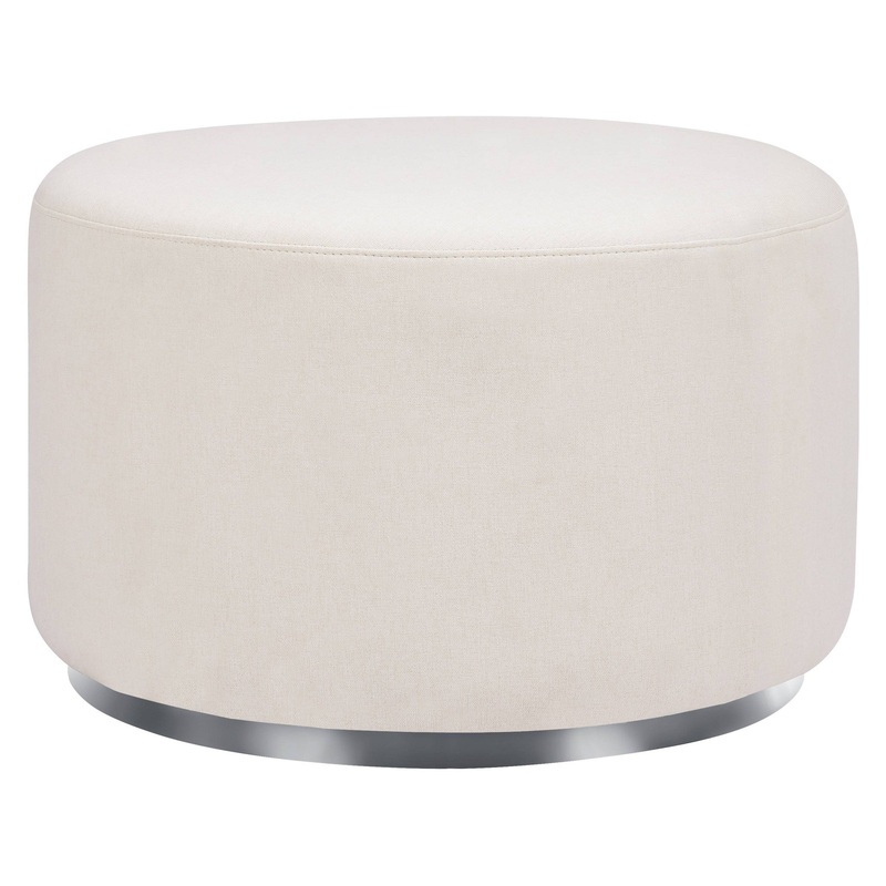 Tuba Gliding Ottoman Eco-Weave – Performance Cream