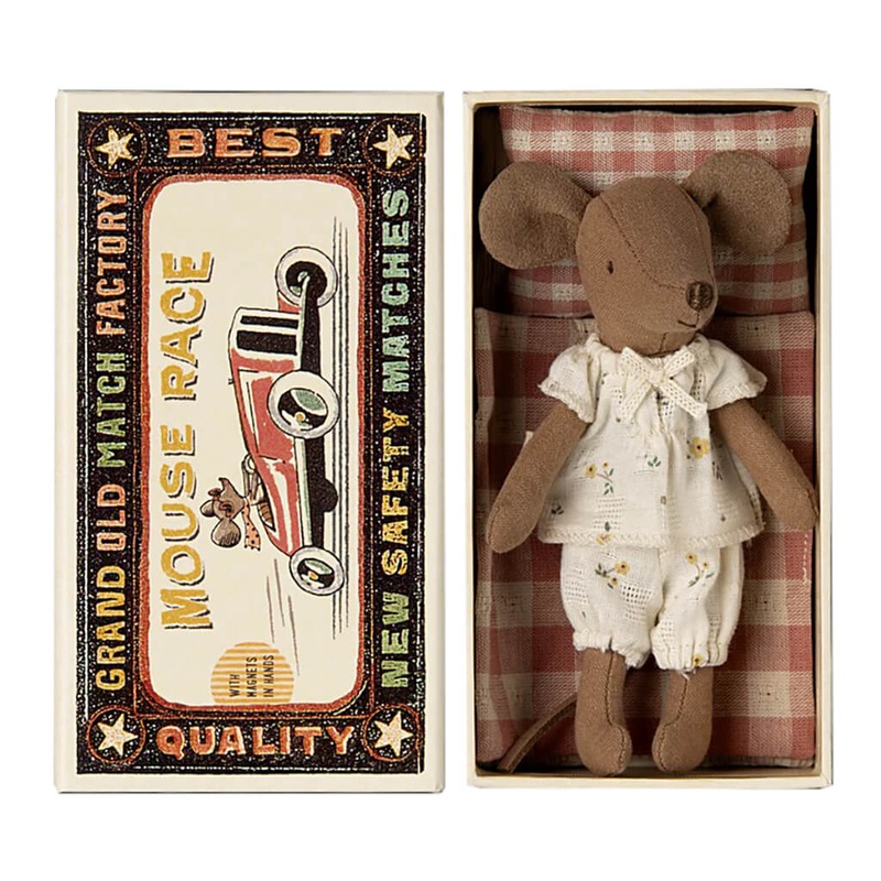 Big Sister Mouse in Matchbox Pyjamas