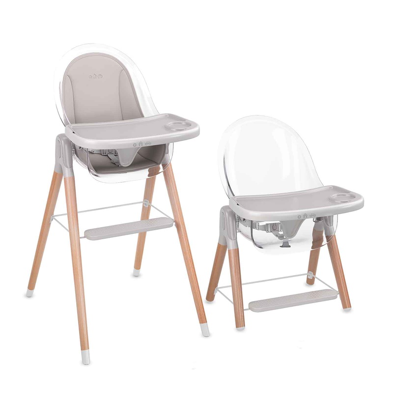 Children of Design 6 in 1 Classic High Chair With Cushion