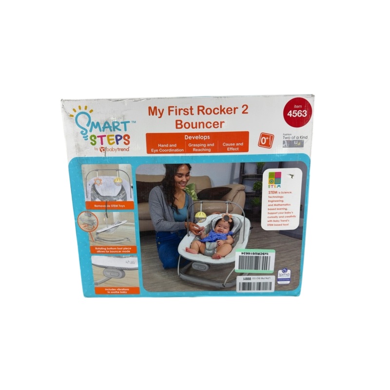 Baby Trend Smart Steps My First Rocker 2 Bouncer, Two Of A Kind