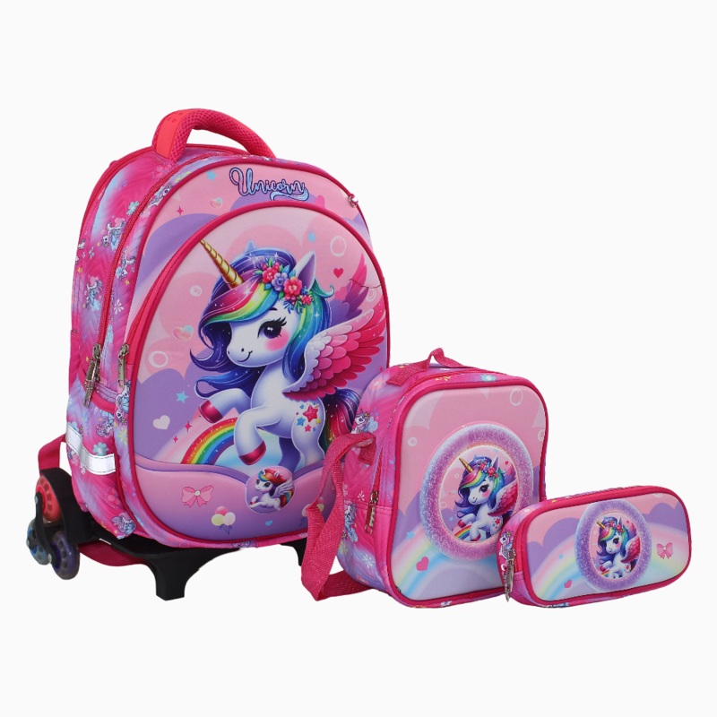 Cute Unicorn School Set – 16 Inches