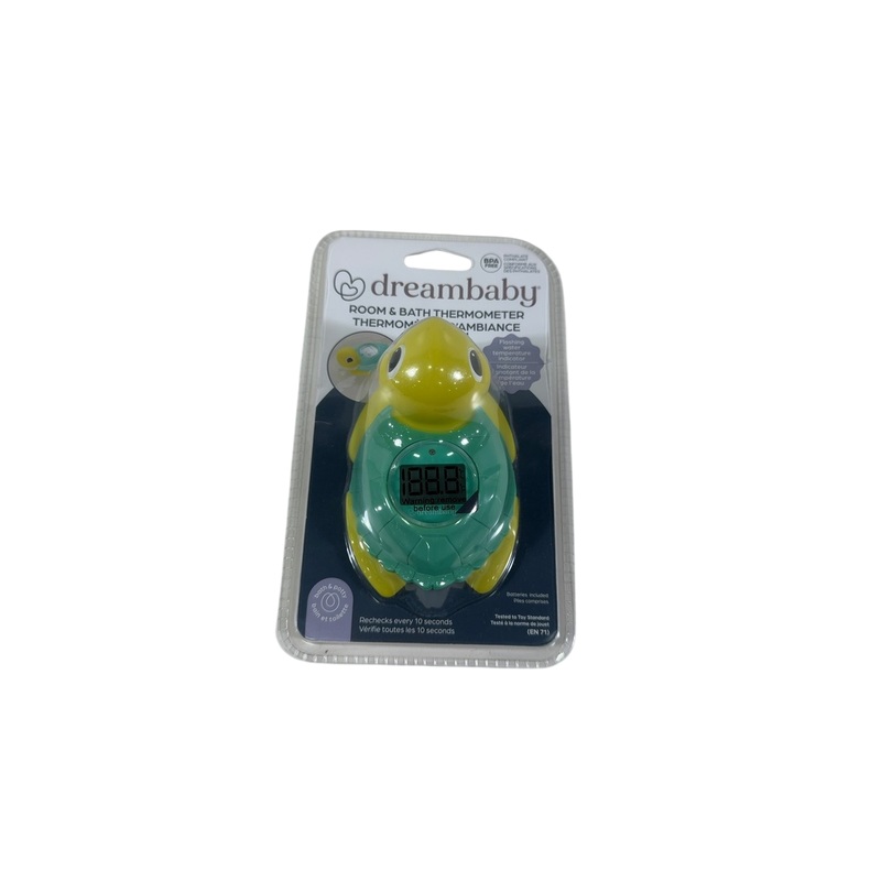 Dreambaby Room & Bath Thermometer, Turtle