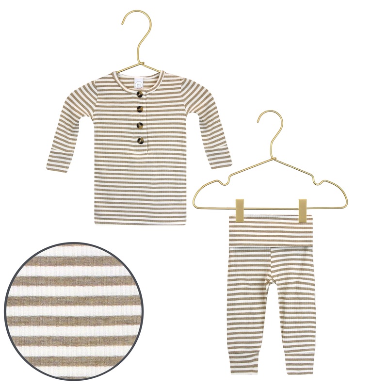 Indy Ribbed Top + Bottoms