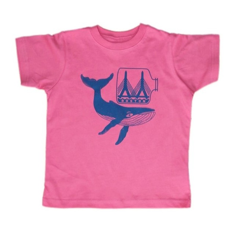 Toddler Boston Whale T-Shirt – Hot Pink