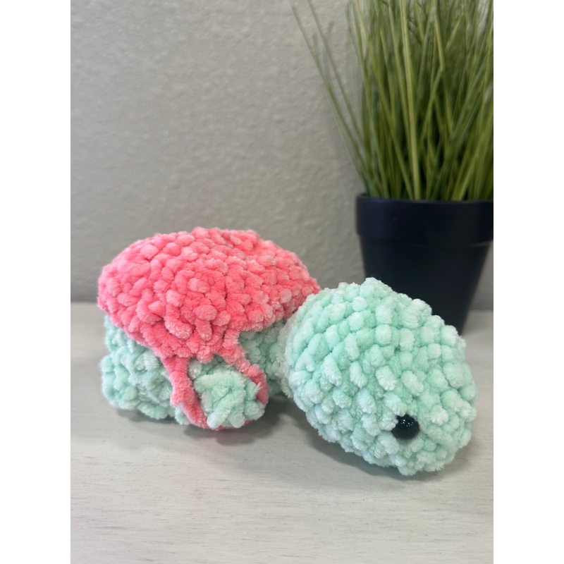 Crochet Cheeky Turtle