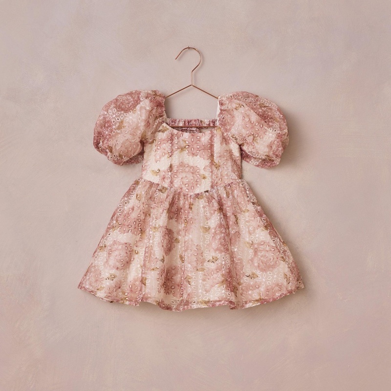 Noralee Nina Dress | Pink Peonies