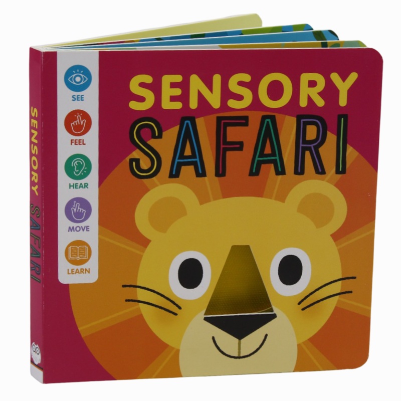 Sensory Safari (Baby Sensory Book)  Touch, See, Hear!