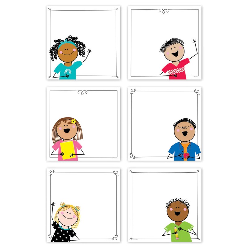 Stick Kids 6″ Designer Cut-Outs