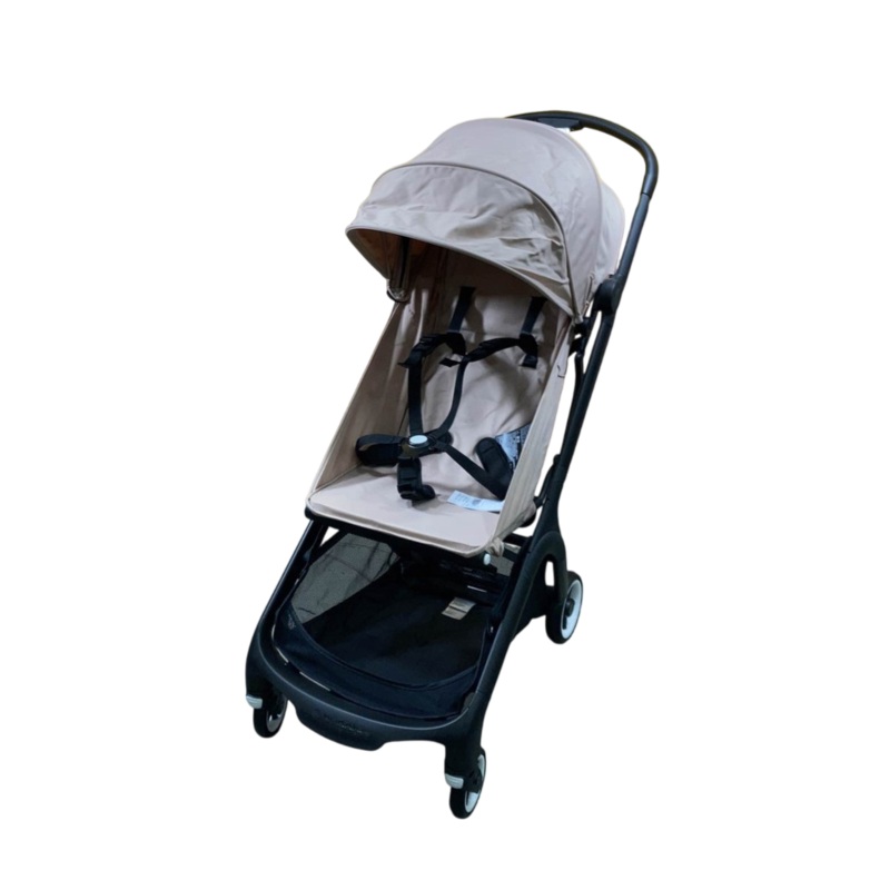 Bugaboo Butterfly Stroller, 2023, Black, Desert Taupe, Desert Taupe