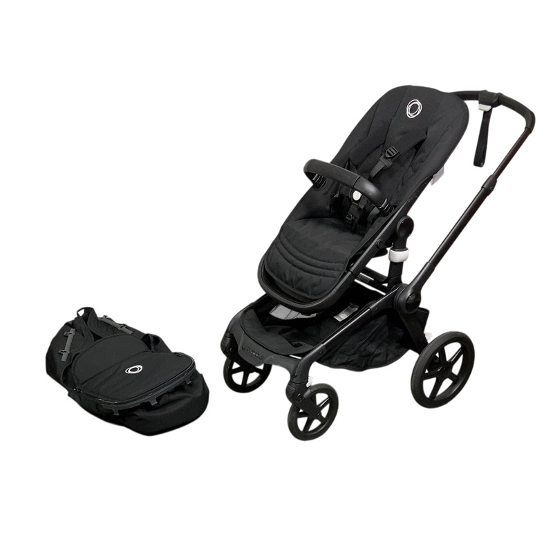 Bugaboo Fox 5 Stroller, 2022, Black, Midnight Black