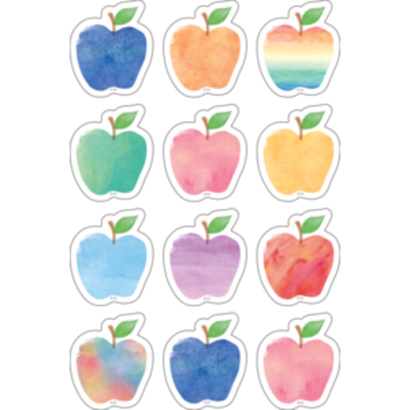 Watercolor Apple Mini Accents